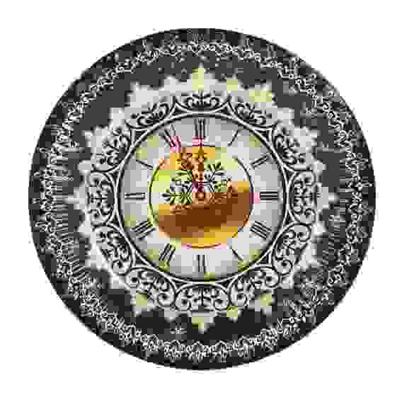 Набор бумажных тарелок 6шт, d18см, 2022, дизайн 1 СНОУ БУМ