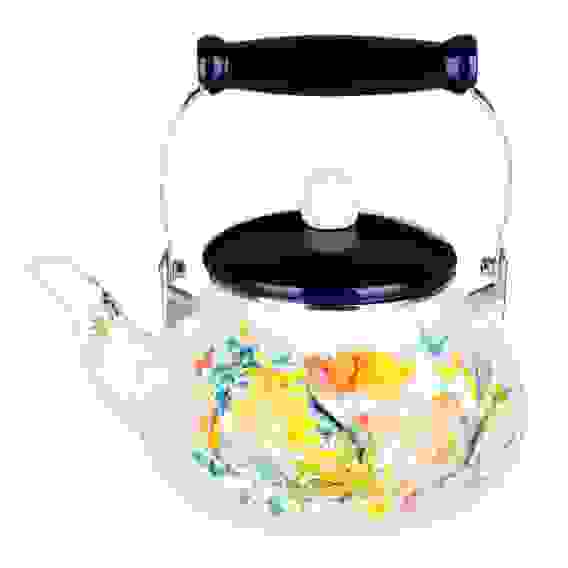 Чайник эмалированный 2,5л VETTA Ирисы