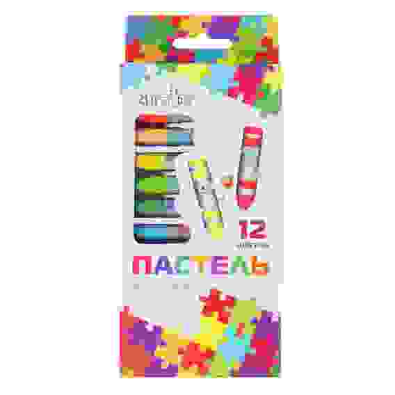 Восковые карандаши &quot;Пастель масляная&quot;, 12 цветов, в картонной коробке ClipStudio