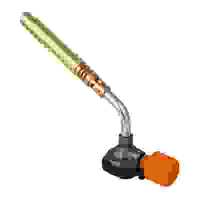 Горелка газ. к баллону с цанговым захватом, узкое удлиненное сопло из латуни; 19,5х4х6см ЧИНГИСХАН