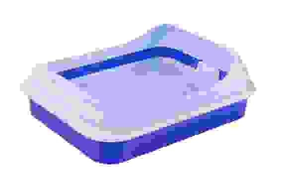 Лоток &quot;Верный друг&quot; с решёткой (синий)