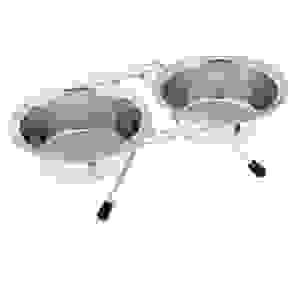 Миска метал. двойная VM-2700 (C), 950 мл