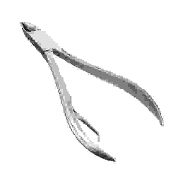 Кусачки маникюрные для кутикулы с одинарной пружиной, длина лезвий 5мм, сталь, 10см, #8715 ЮниLook