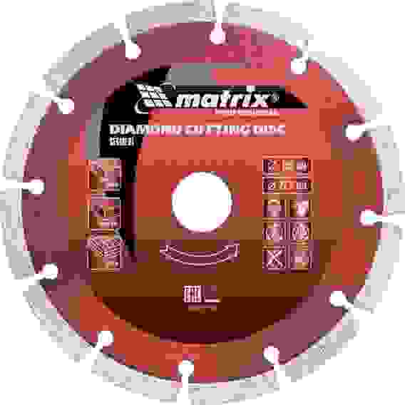 Диск 180х22,2мм отрез.алмазн.,сух.резка,сегментный