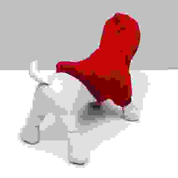 Толстовка для собак с капюшоном, размер S (ДС 25, ОШ 25. ОГ 35 см), красная 5152093