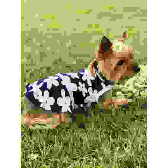 Платье Osso для собак «Модница», размер 25 (ДС 24-26 см), расцветка ромашка 5376812