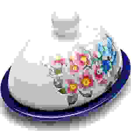 Масленка с крышкой &quot;Сирень&quot; LR