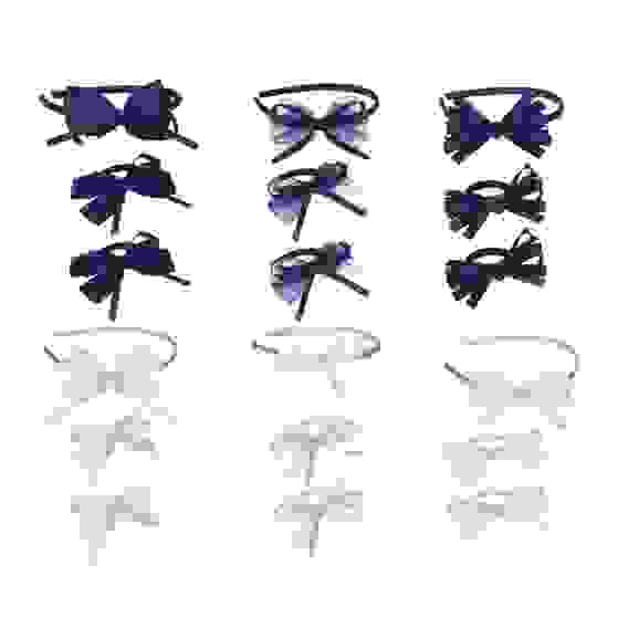 Набор аксессуаров для волос: ободок 1см, резинка d4,5см 2шт, полиэстер, ABS, нейлон, 3 диз BERIOTTI