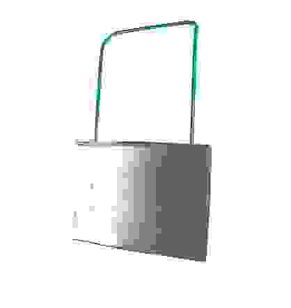 Движок для снега (скрепер) 755х605х0,88, метал, большой