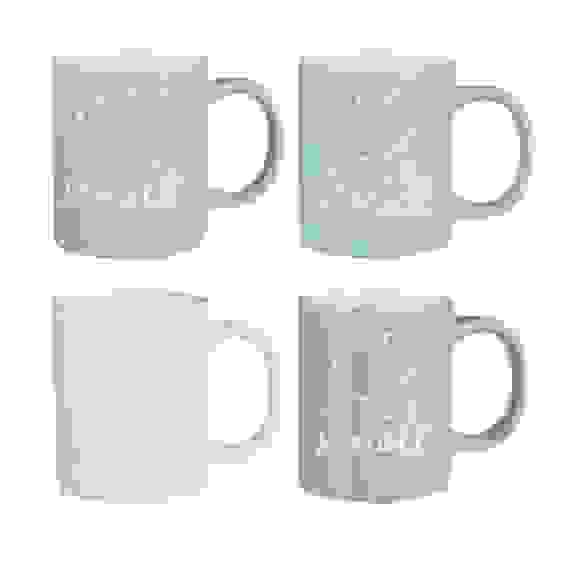 Акция!Кружка 340мл, керамика, 4 дизайна MILLIMI Смайл