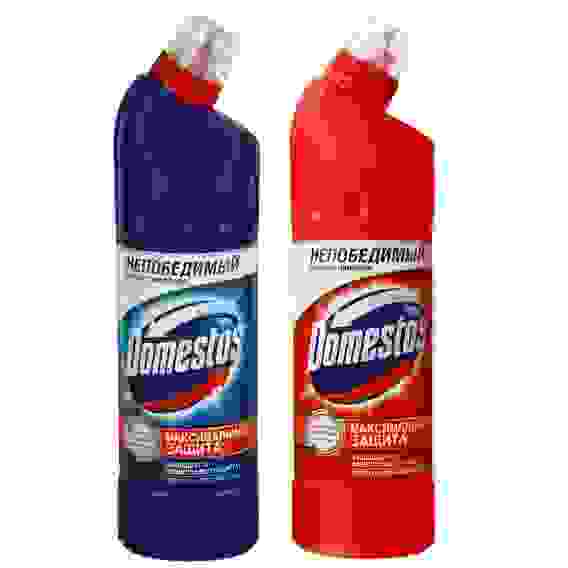 Средство чистящее DOMESTOS фруктовая свежесть, кристальная чистота 680мл, п/б ЧЗ
