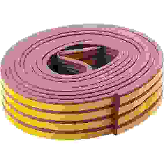 Уплотнитель E-профиль, 12 м, коричневый, Россия// Сибртех