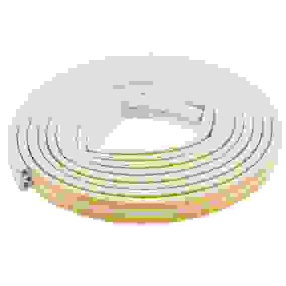 Уплотнитель D-профиль, 12 м, белый, Россия// Сибртех