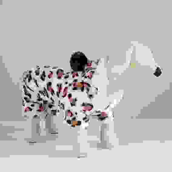 Комбинезон плюшевый \&quot;Снежный барс\&quot;, размер L (ДС - 31 см, ОГ - 42 см) 872398