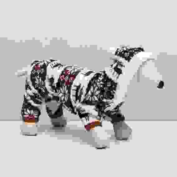 Комбинезон \&quot;Олени\&quot; с капюшоном, размер L (ДС 35 см, ОГ 45 см, ОШ 35 см), коричневый 5152004