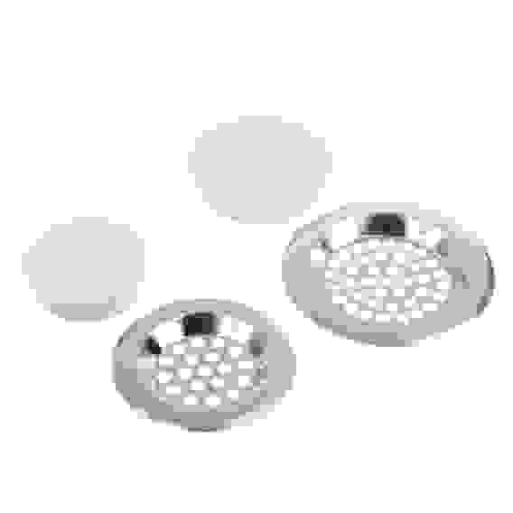 Набор для раковины (решетка 2шт., 6см., 8см., пробка 2шт), нерж.сталь, пластик, CBV6152 VETTA