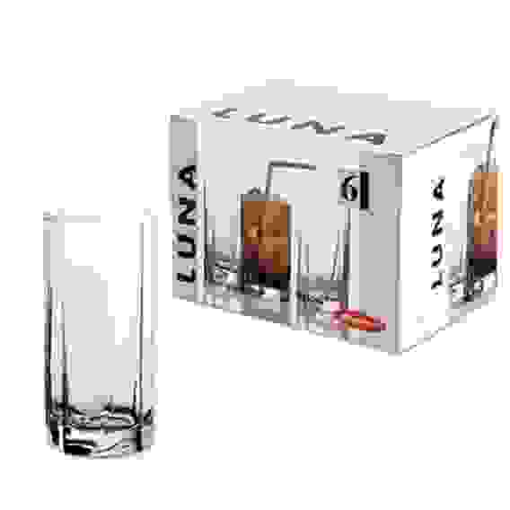 Набор 3-х стаканов выс. Luna" 390сс 42358*