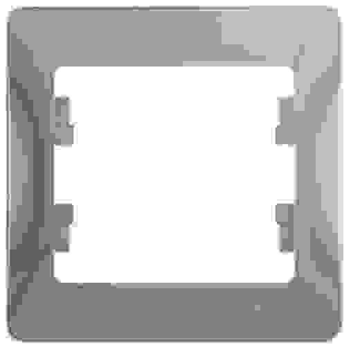 Рамка СУ 1 мест. алюм. GSL000301 Schneider GLOSSA