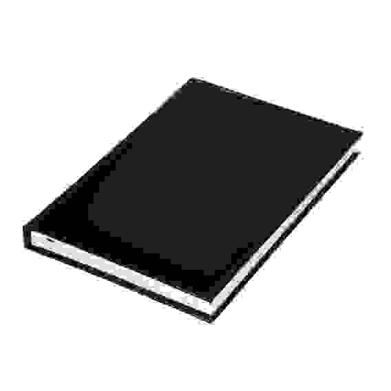 Ежедневник недатир. &quot;Бизнес&quot; А5, 320стр, твердая обл.с поролоном, ПУ, бумага, пакет, черный