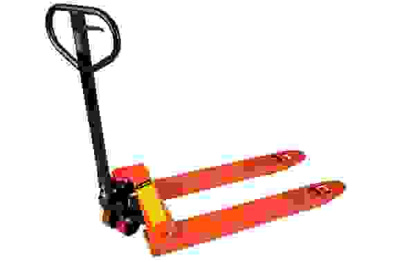 Тележка гидравлическая TOR JC г-2 т вилы 1150мм колеса полиуретан