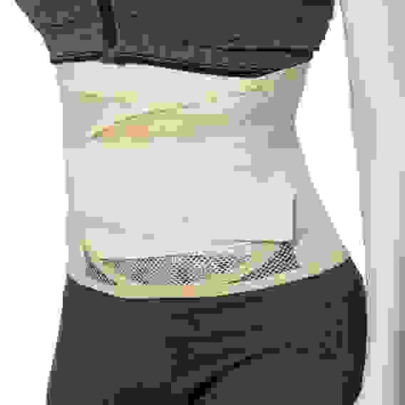 Пояс для спины поддерживающий, 4 пластины, 19см, ПЭ 58%, SBR 33%, ПВХ 4% (M; L; XL) SILAPRO