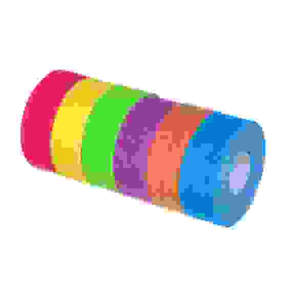 Тейп-лента кинезиологическая, самоклеящаяся, 2,5см x 5м, хлопок, 6 цветов SILAPRO