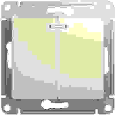 Выключатель мех. СУ 2 кл. беж. (пл.осн., инд.) GSL000253 Schneider GLOSSA