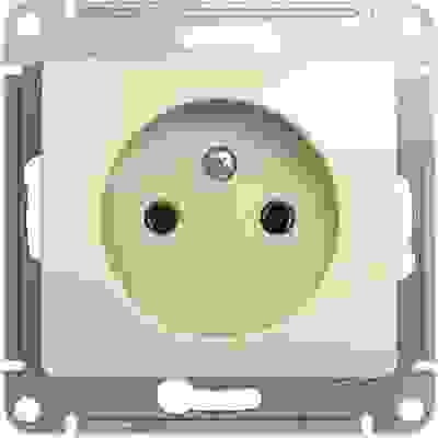 Розетка мех. СУ 1 мест. беж. (пл.осн.) GSL000241 Schneider GLOSSA