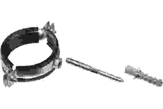 Хомут сантехнический д/труб 20-24(1/2&quot;) с шпилькой и дюбелем, 1/2&quot;, 1шт, ЗУБР