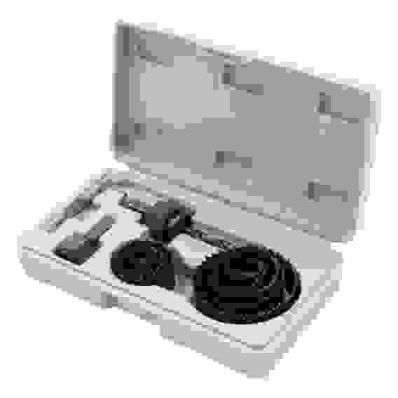 Набор кольцевых пил по дереву, 19-64 мм, 11 предм.// Matrix