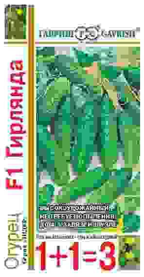 Семена огурец Гирлянда F1 Авторские 10шт Гавриш