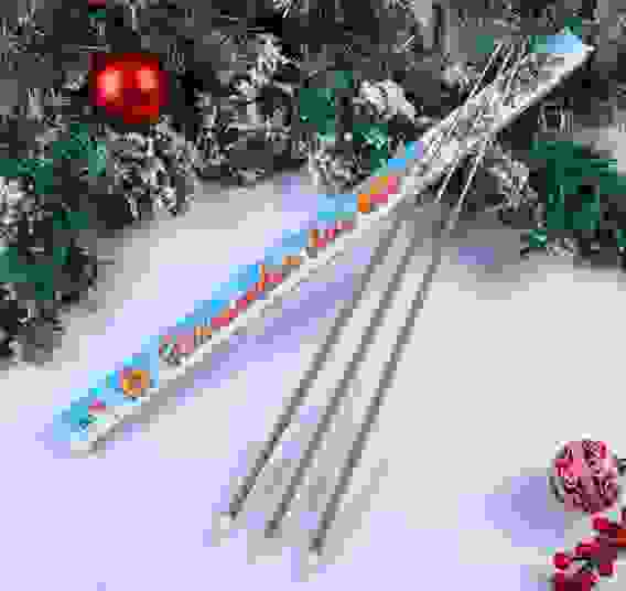 Бенгальские огни, 60 см, 3 штуки, &quot;Новогодние&quot; 5398041