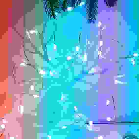 Смарт-гирлянда \"Зимняя соната\"10м,100LED*RGB(7в1),мн/реж(музыка,микроф,пульт,таймер),USB,НВ СНОУ БУМ