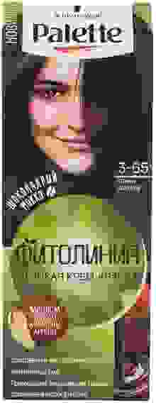 Краска для волос ПАЛЕТТ Фитолиния 3-65 темн. шоколад