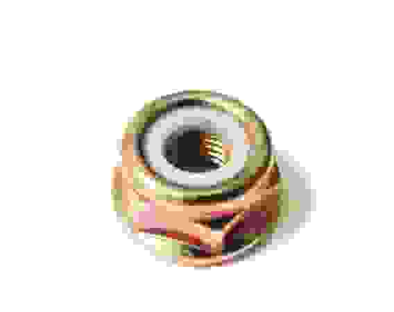 Гайка редуктора бензокосы М10*1,25 (самоконтролящаяся с нейлоновой вставкой) ВТ-155025