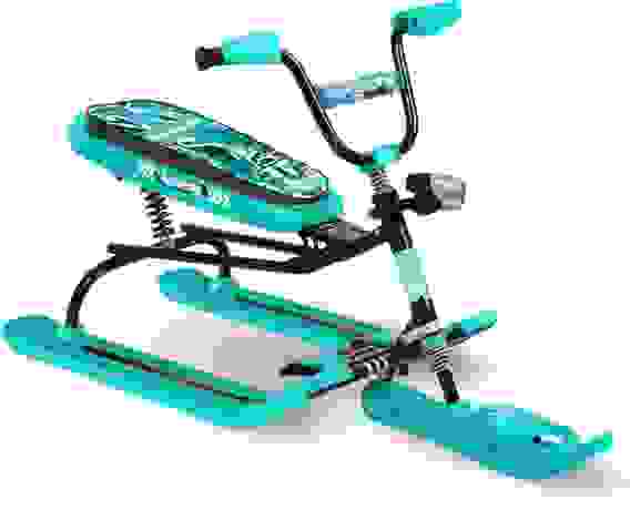 Снегокат &quot;Snowdrive&quot; (СНД3/SD12 принт сиденья Snowpatrol (черный каркас))