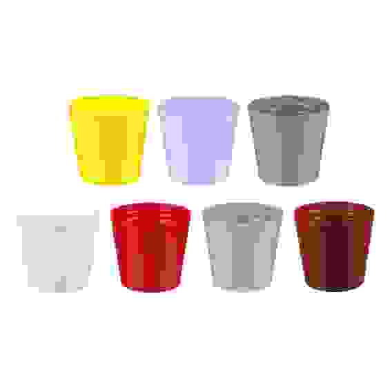 Кашпо &quot;Верона&quot; 1,65л, d14,5см, пластик, 7 цветов