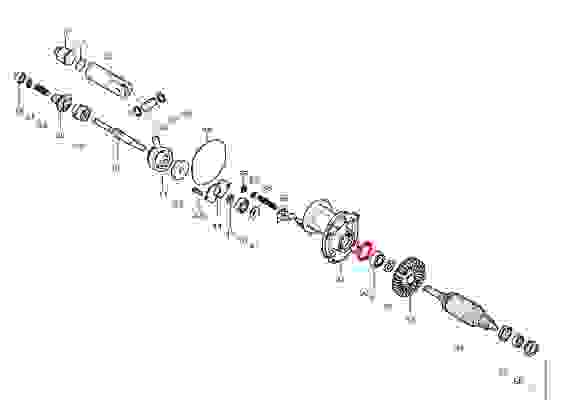 Кольцо 24 резиновое HR2450