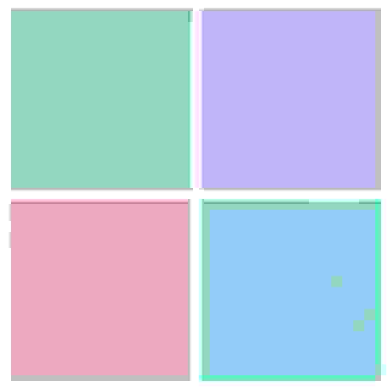 Пленка самоклеящаяся, 45см х 8м, ПВХ, \"Моноцвет 1\", 4 цвета VETTA