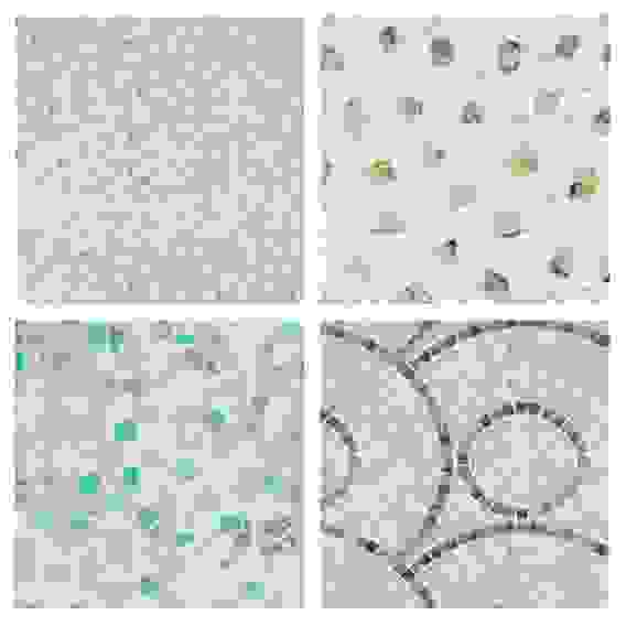 Пленка самоклеящаяся, 45см х 8м, ПВХ, "Мозаика", 4 дизайна VETTA