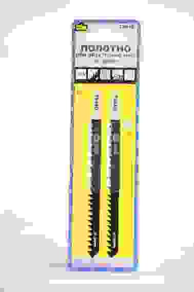 Полотна э/лобзика по дер,прям быст рез,шаг 4мм,глуб 132мм Т344D,2шт, ПРОМИС