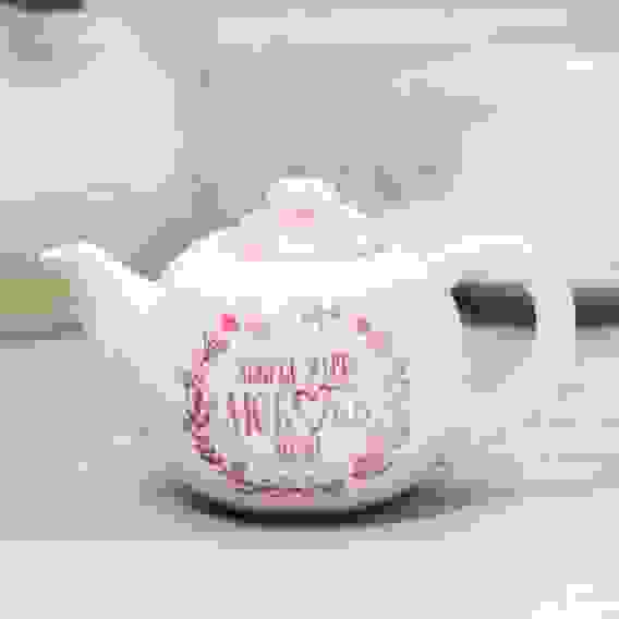 Чайник керамический «Доброе утро, любовь моя», 350 мл 4320344