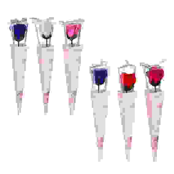 Роза из мыльных лепестков, 30x5 см, 6 цветов LADECOR