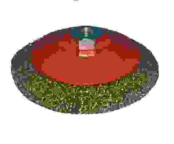 Щетка -крацовка шлиф машины стальная конич с гайкой 125/22,2мм ПРОМИС