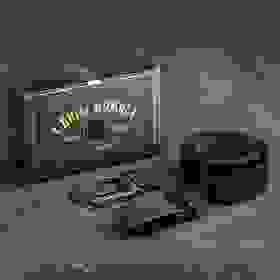 Ремень мужской со сменной пряжкой "С Днём Мужика" 4484775