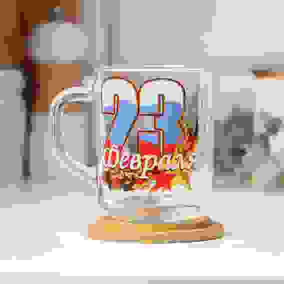 Кружка &quot;23 Февраля&quot; триколор, звезды, 220 мл 4701933