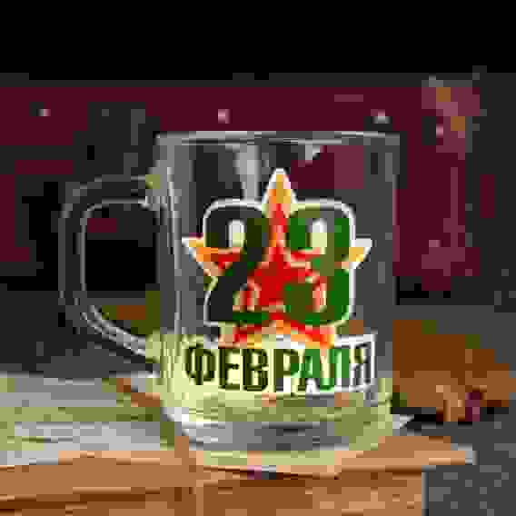 Кружка \&quot;23 Февраля\&quot; звезда, 200мл 5484496