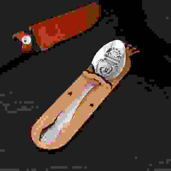 Ложка чайная с гравировкой «Любимого дедушки», h=14см. 3263362