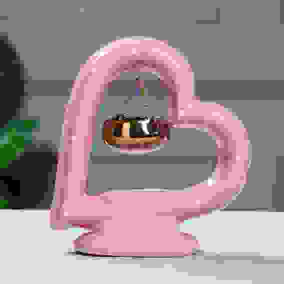 Аромалампа \&quot;Сердце\&quot; розовая 5256933