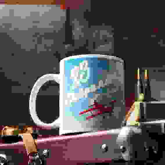 Кружка &quot;С 23 февраля. Кукурузник&quot;, с нанесением 7374431